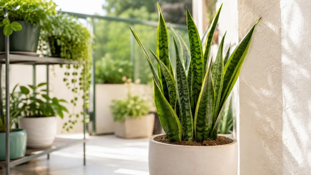 Snake Plant houseplant