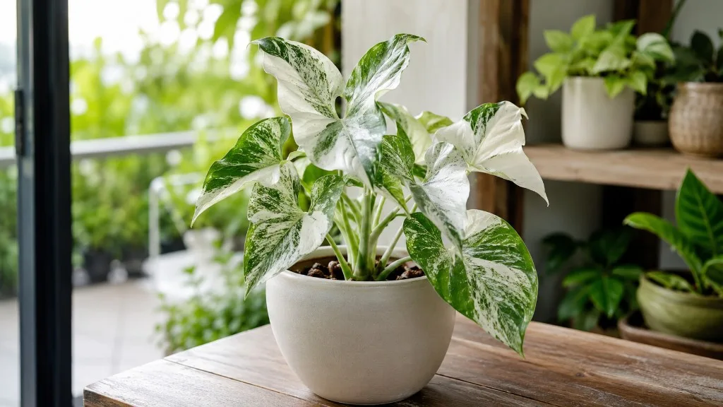 Syngonium Albo houseplant
