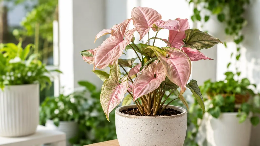 Syngonium Pink houseplant