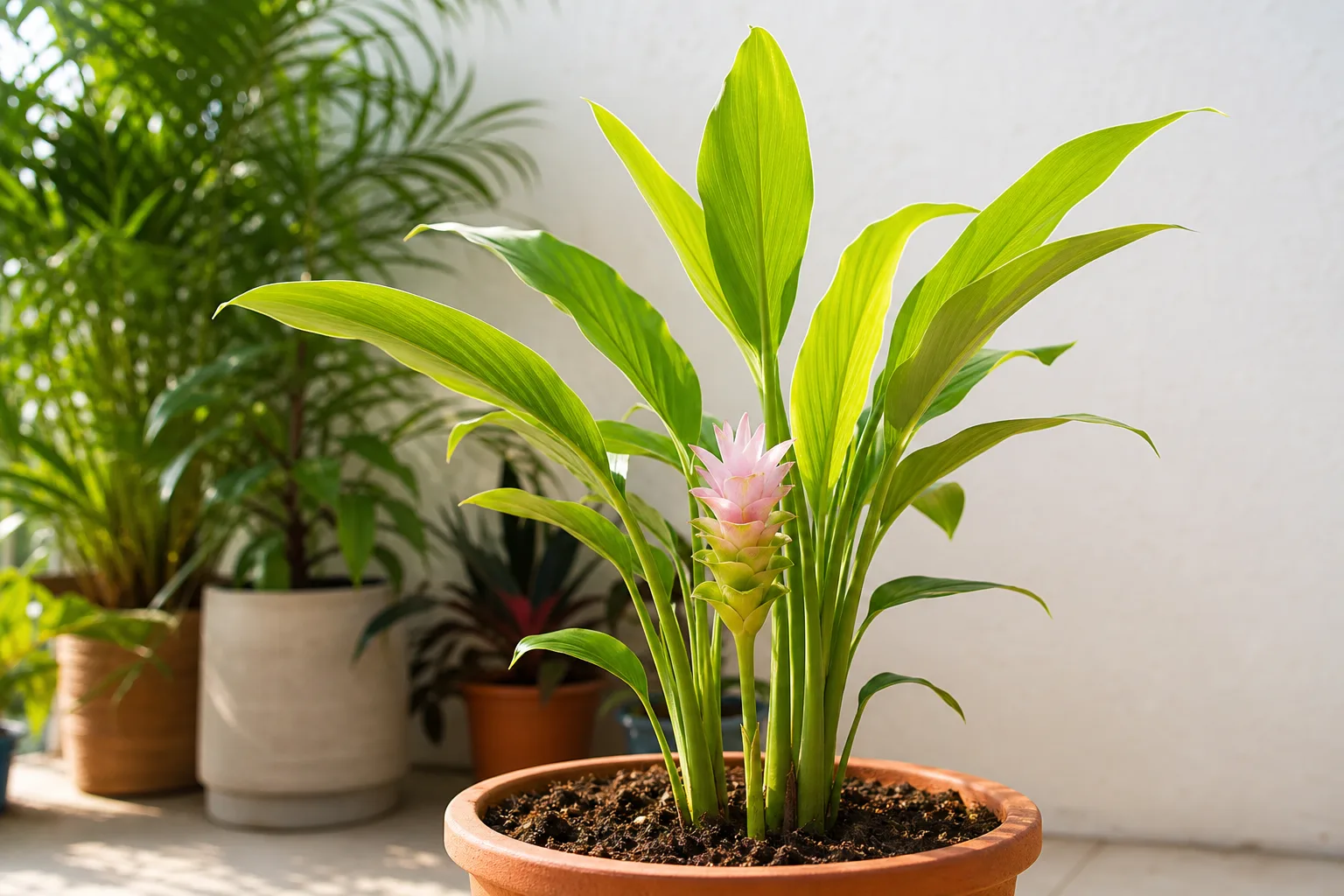 Turmeric houseplant