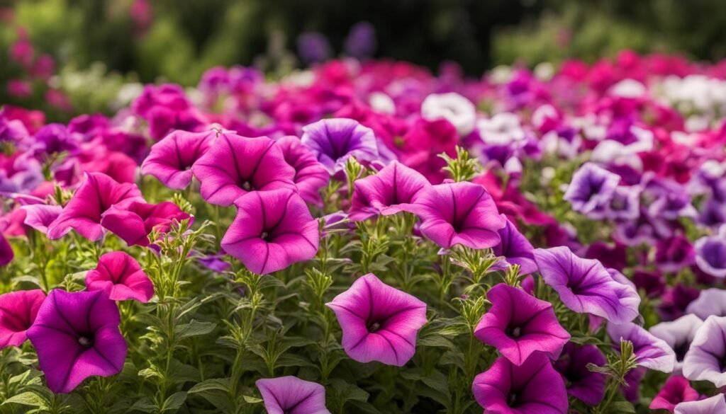 Diverse Petunia Types