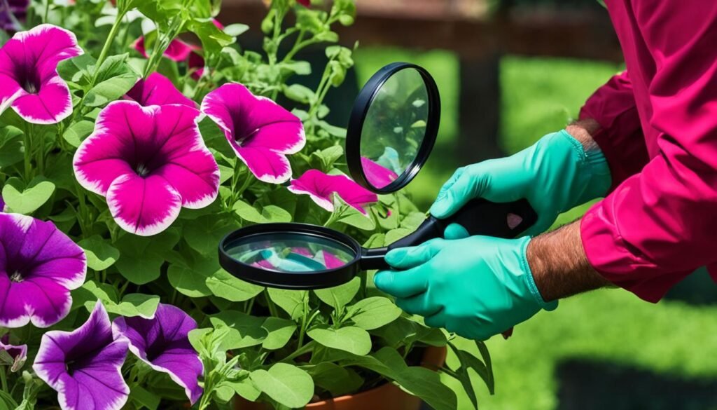 Pest and Disease Control for Petunias