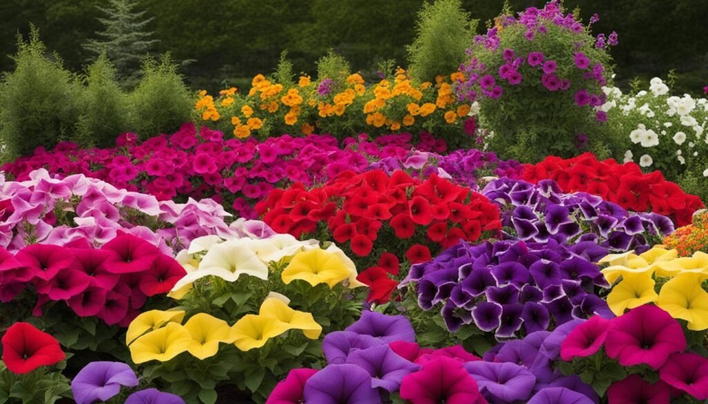Variety selection for extending petunia bloom Variety selection for extending petunia bloom
