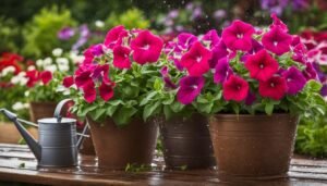 Watering Techniques for Healthy Petunias