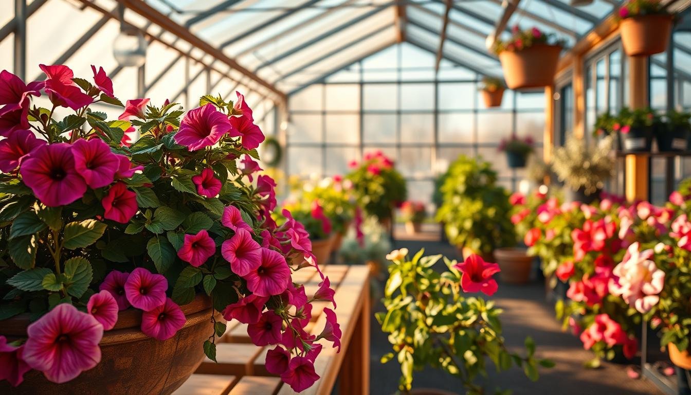 Container Petunias Lighting Needs