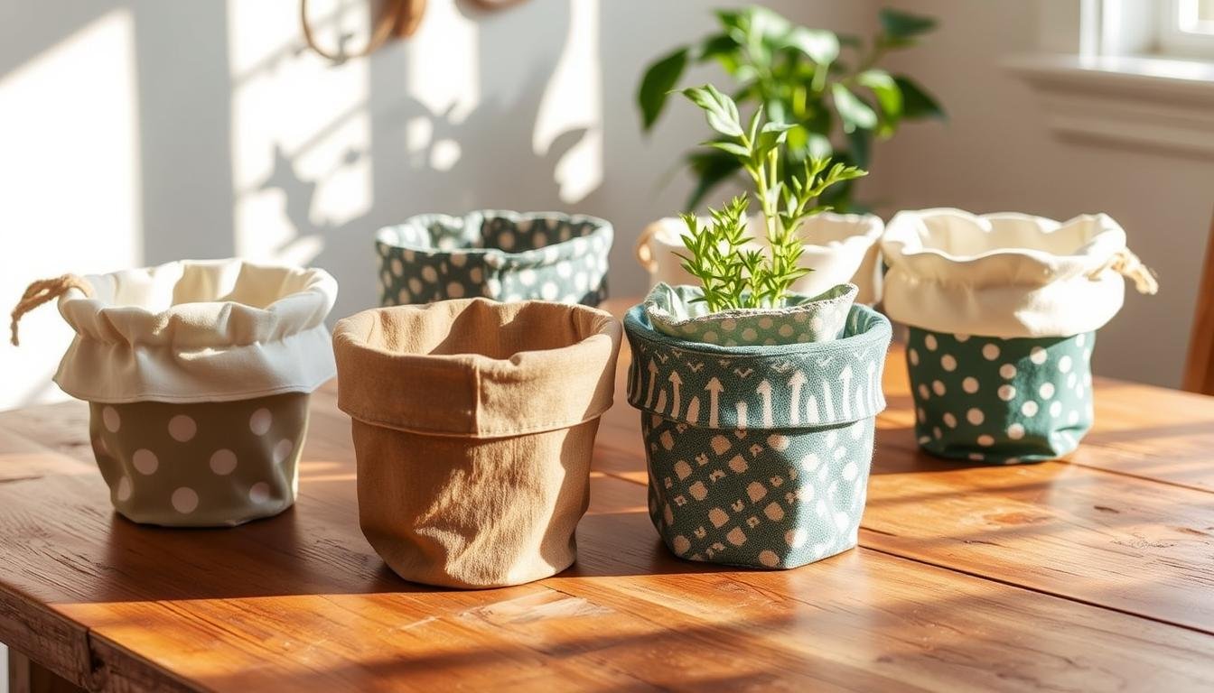 DIY Fabric Pot Covers