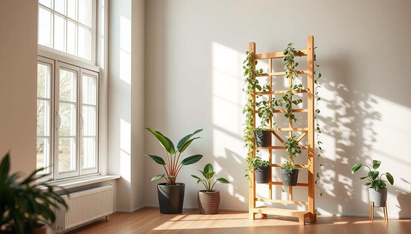 DIY Indoor Plant Trellis DIY Indoor Plant Trellis