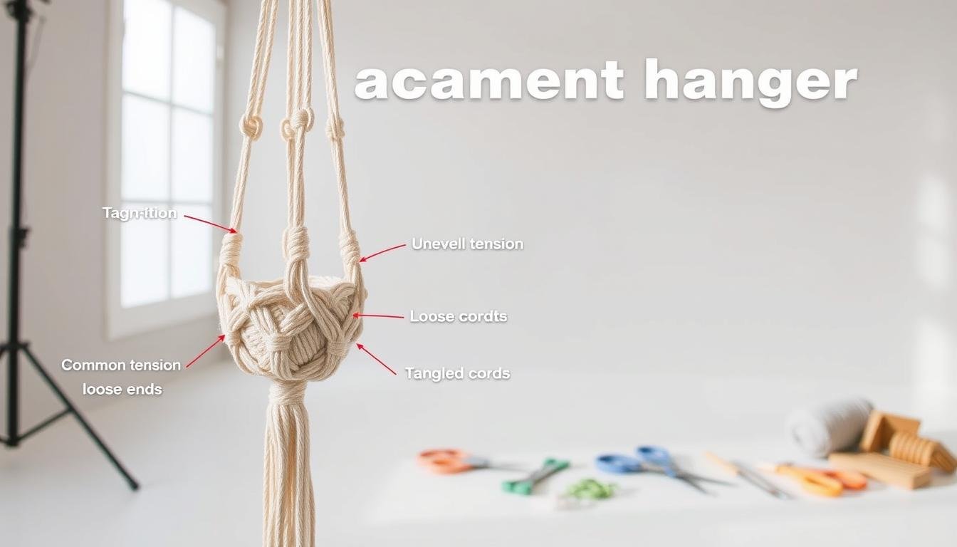 DIY Macrame Plant Hanger troubleshooting