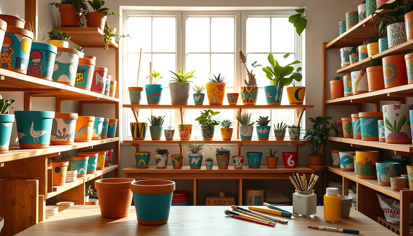 DIY Plant Pot Painting Ideas
