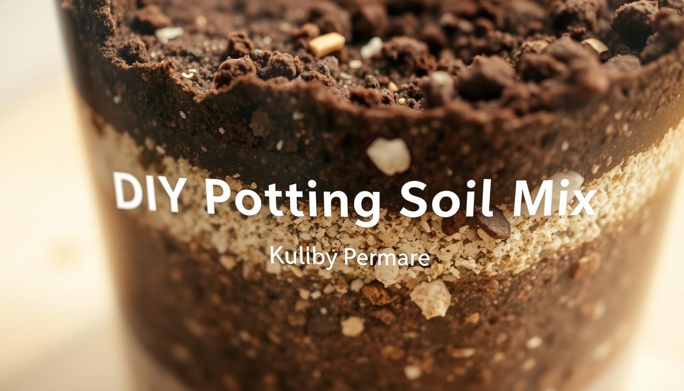 DIY potting soil mix