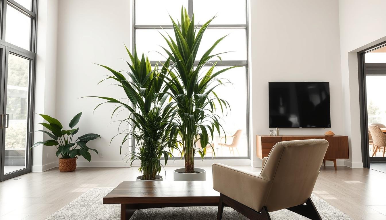 Dracaena plant in a modern interior Dracaena plant in a modern interior