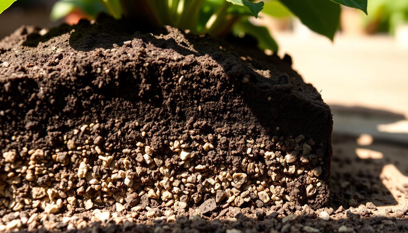 Importance of drainage in potting mix