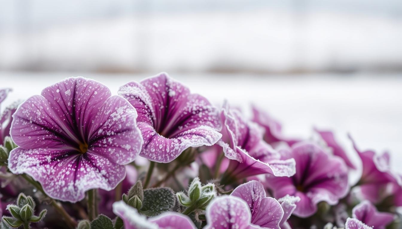 Petunia Care in Frosty Conditions