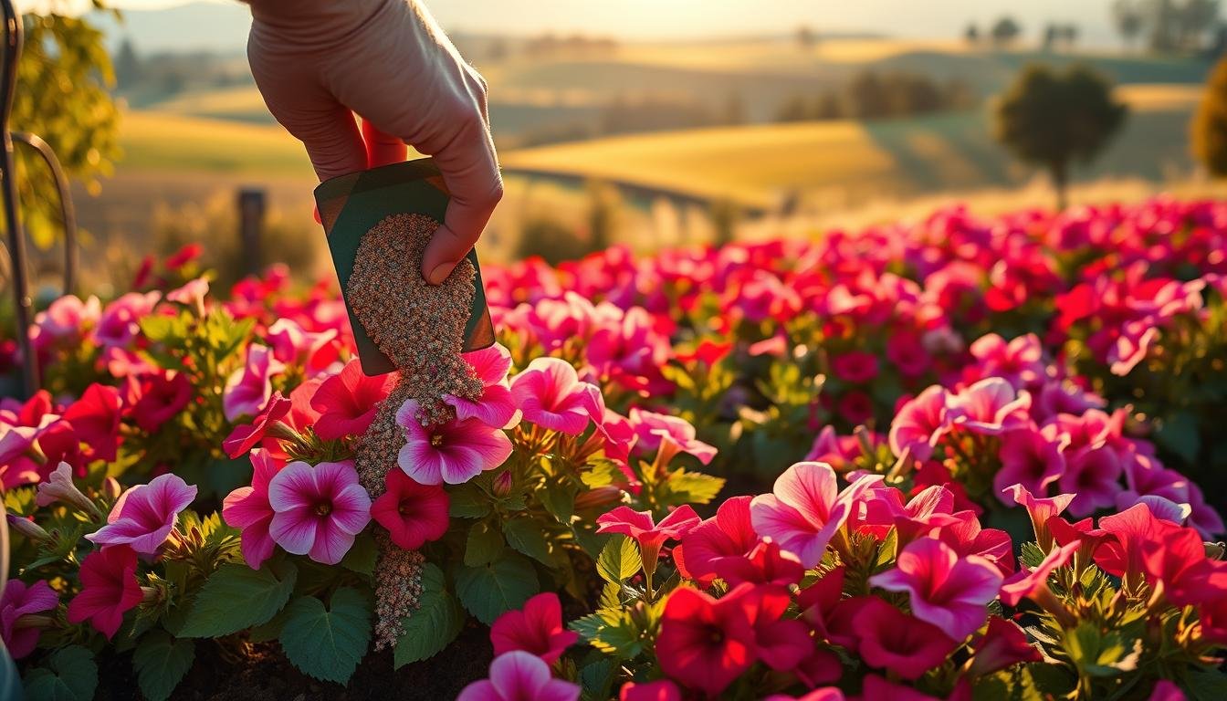 Petunia Fertilizer Application