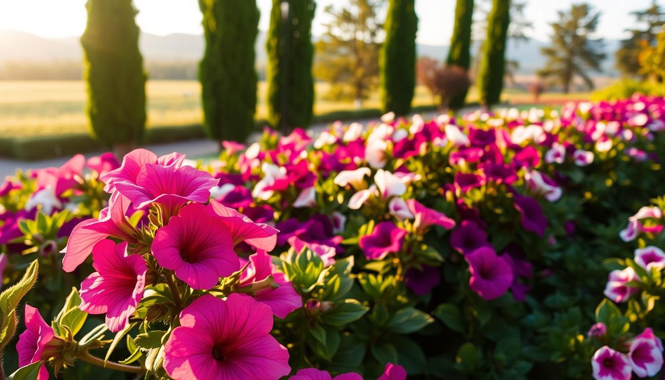 Petunia Landscape Color Schemes