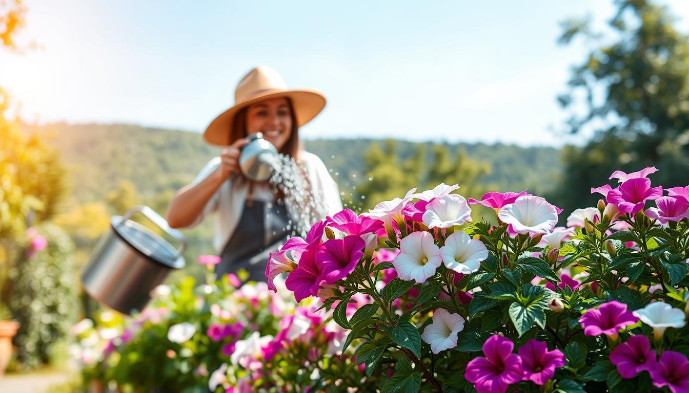 Petunia Watering