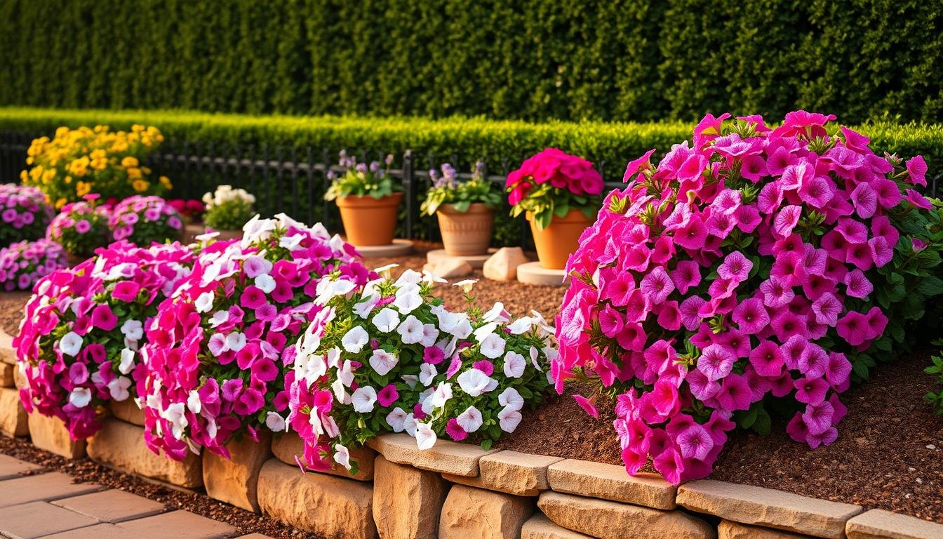 Petunia landscape design
