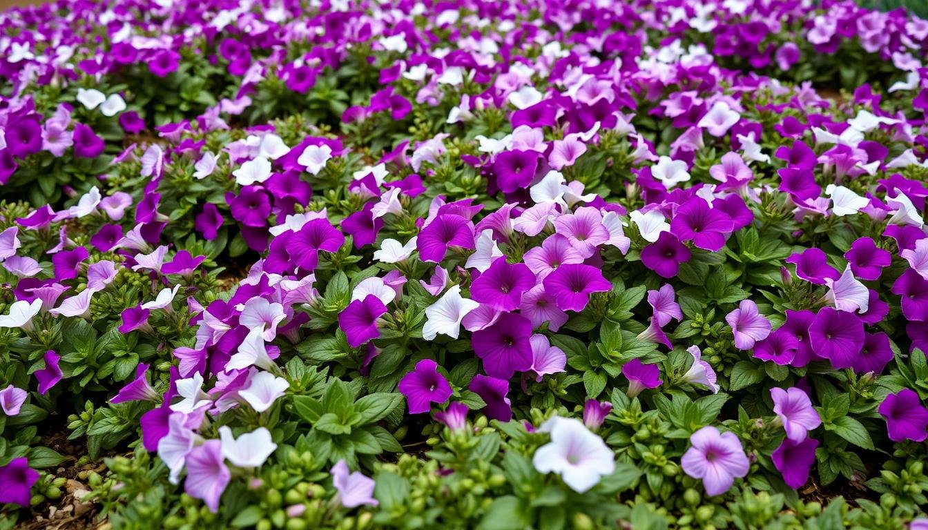 Petunias as Ground Cover