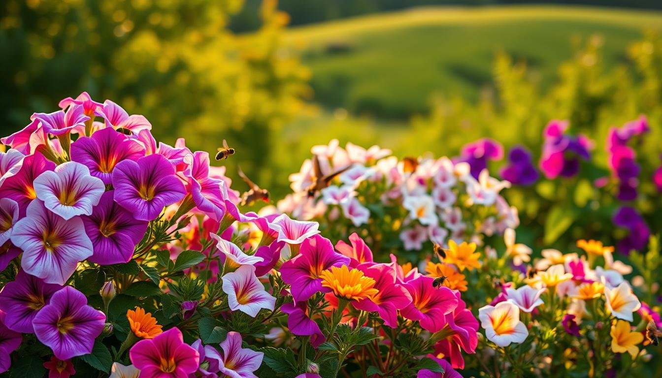 Pollinator Petunia Garden
