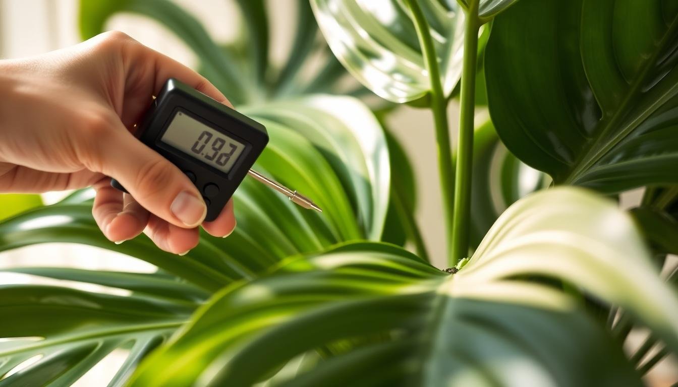 Using a moisture meter for Monstera plants Using a moisture meter for Monstera plants