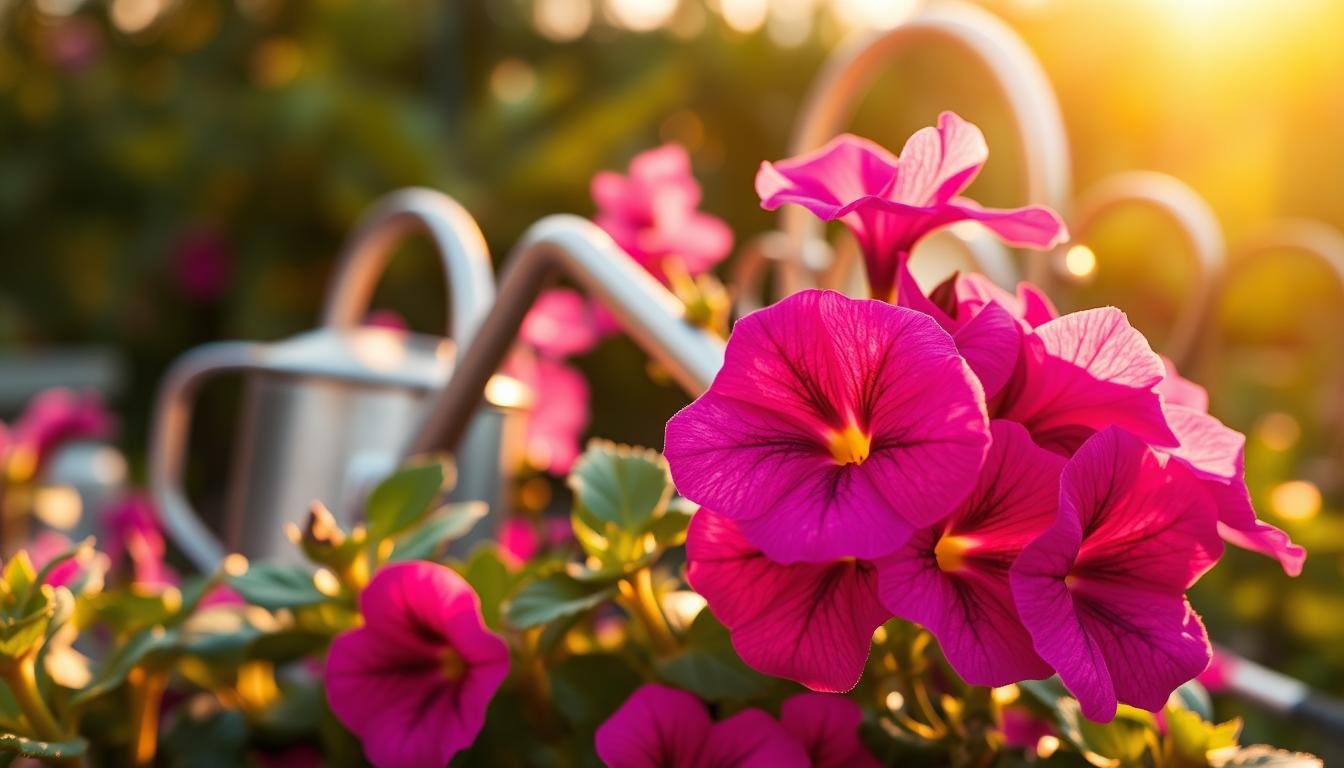Watering Petunias Guide