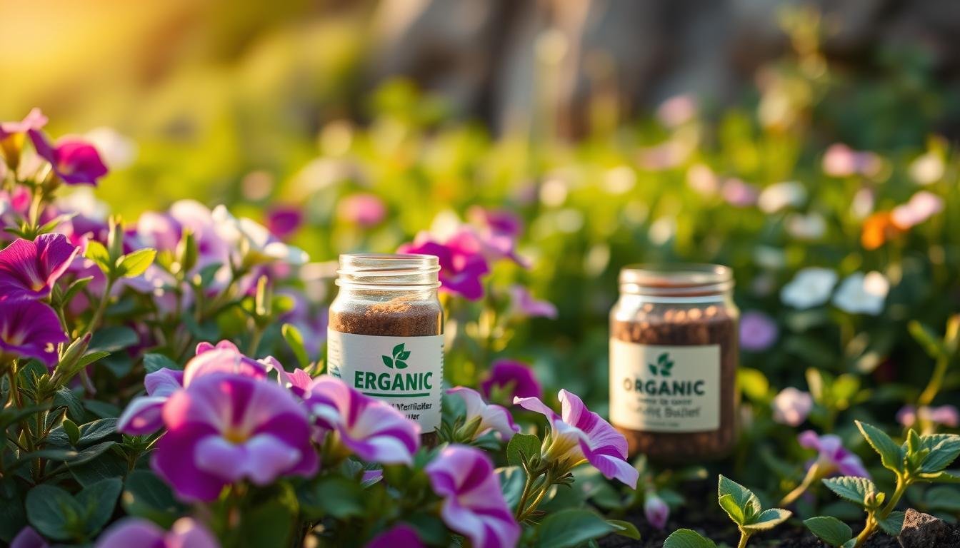 eco-friendly petunia fertilizer