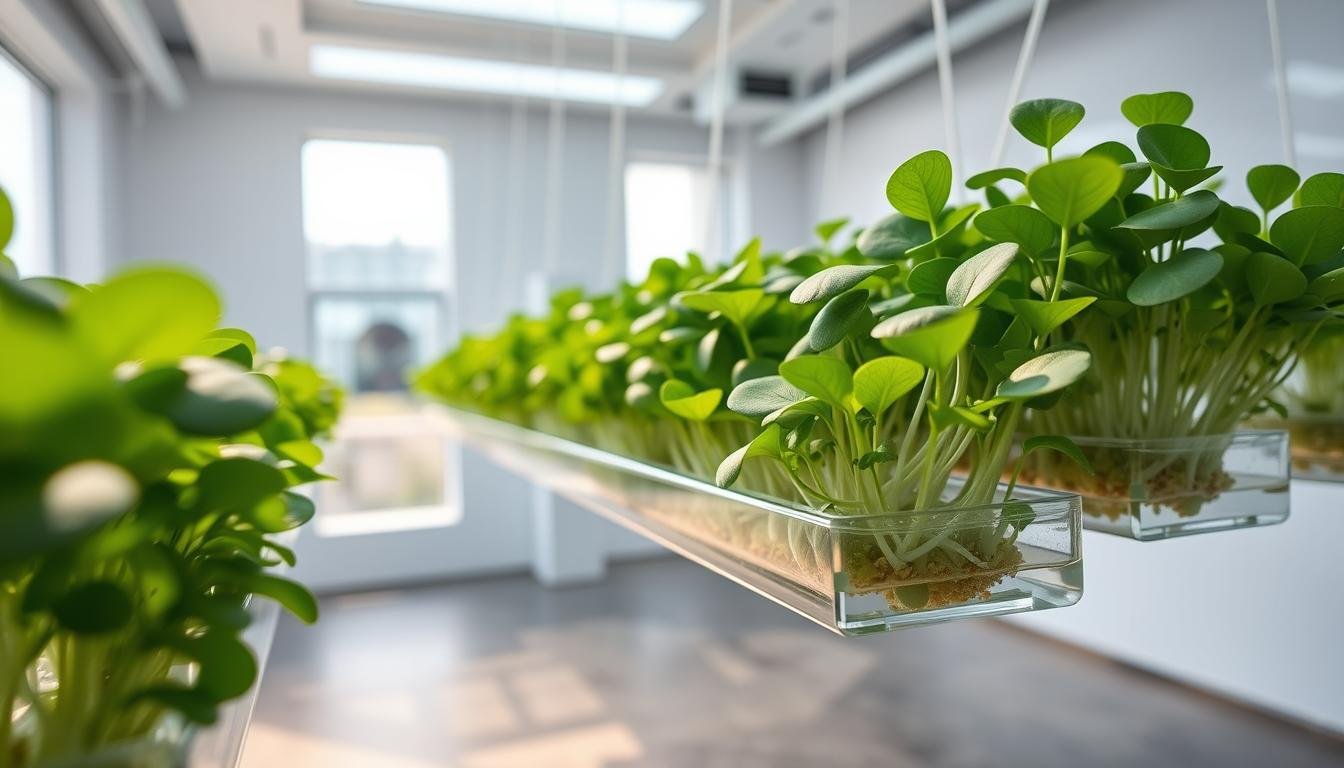hydroponic microgreens