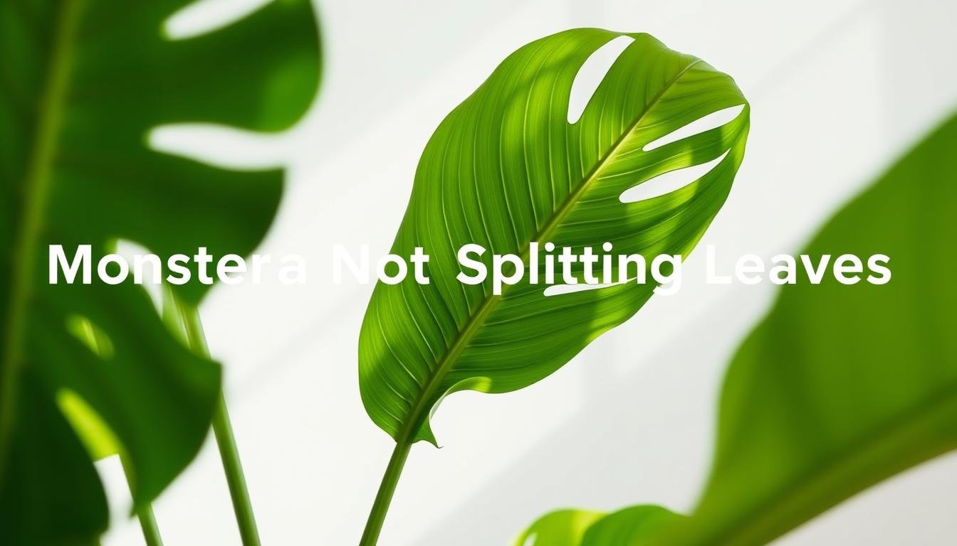 monstera not splitting leaves monstera not splitting leaves