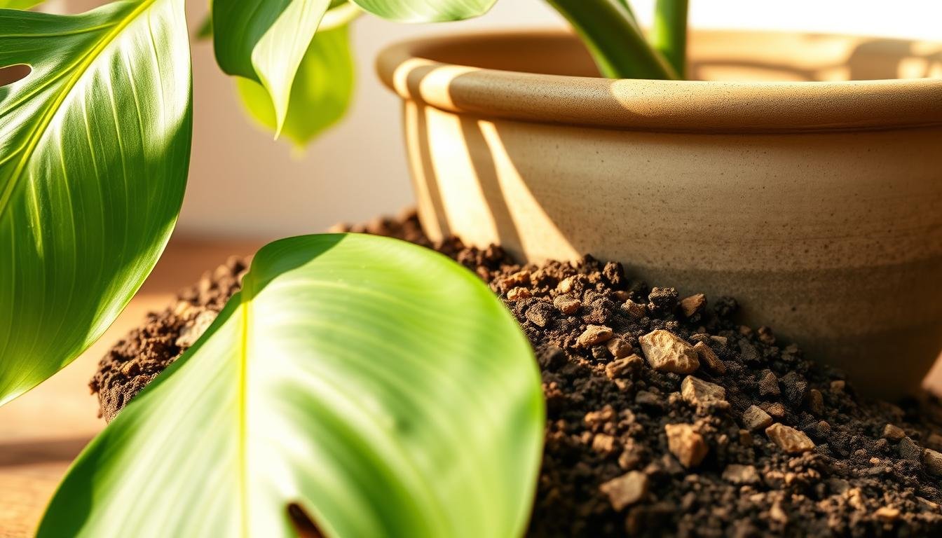 monstera soil