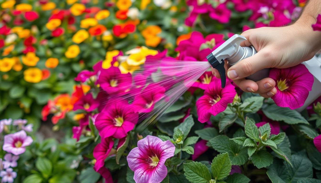 petunia disease management with chemicals