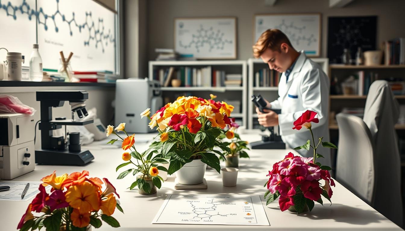 petunia genetic research