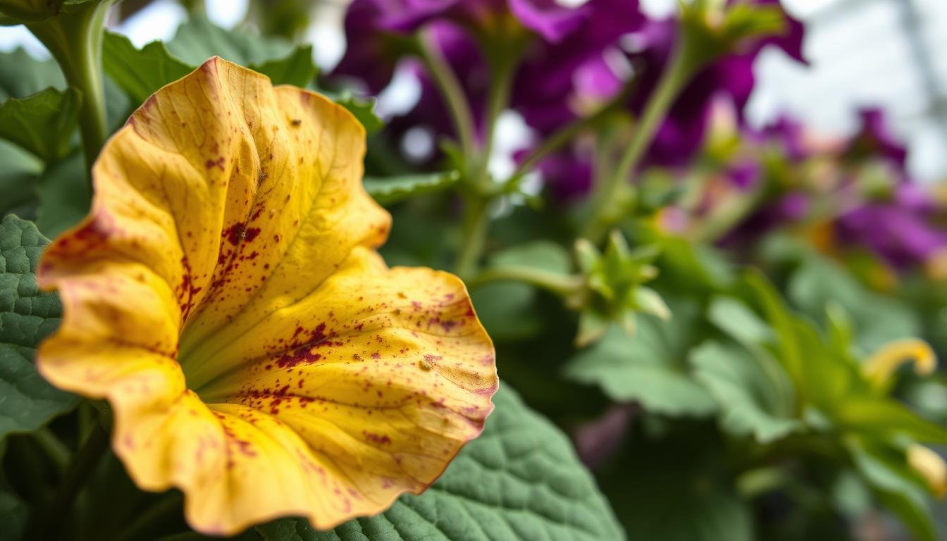 petunia nutrient deficiencies