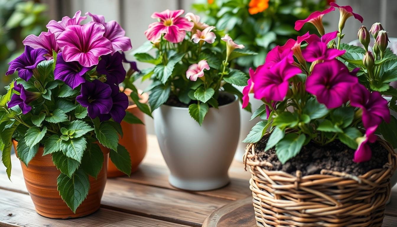 petunia pots