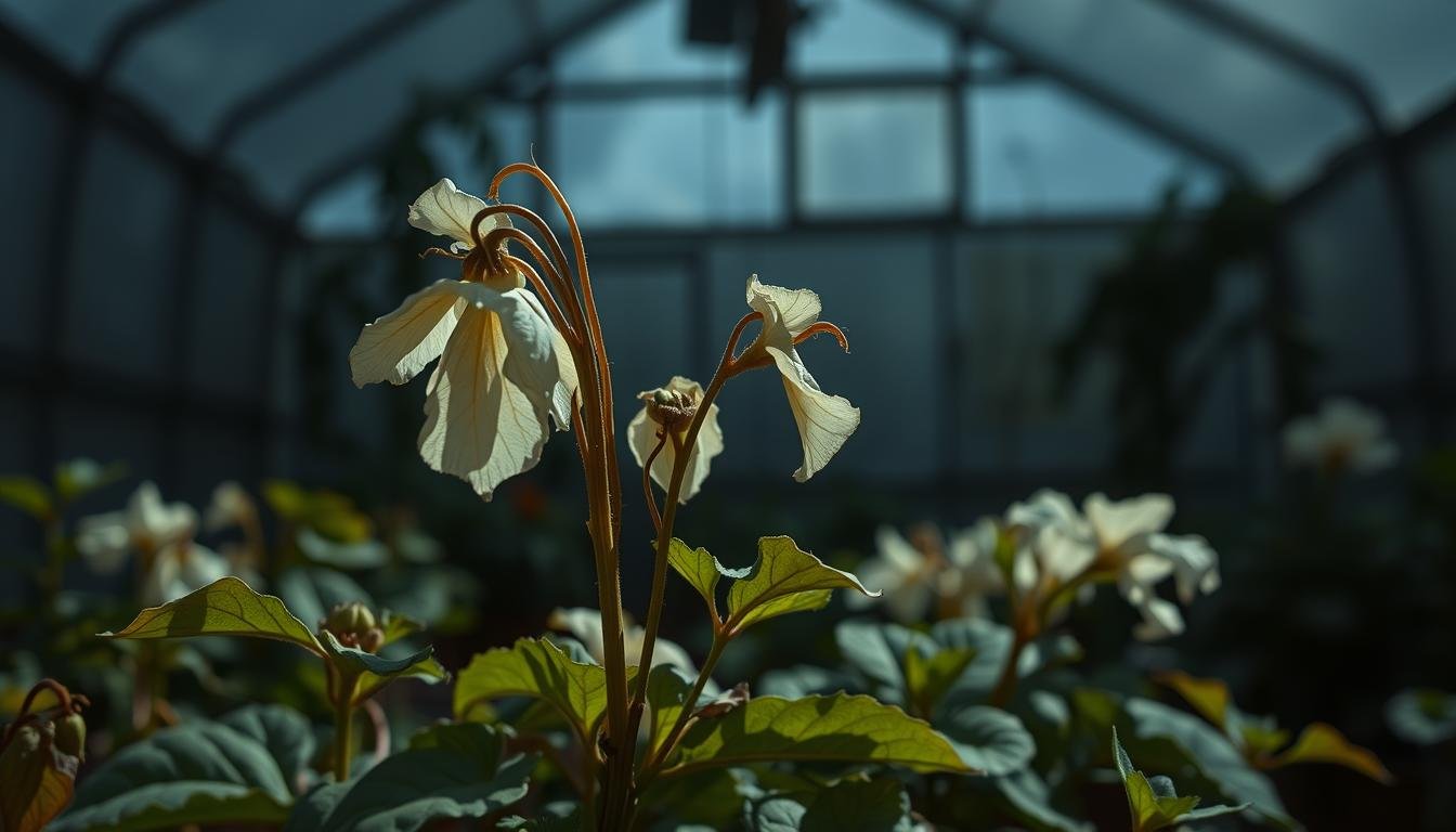 petunia underexposure symptoms