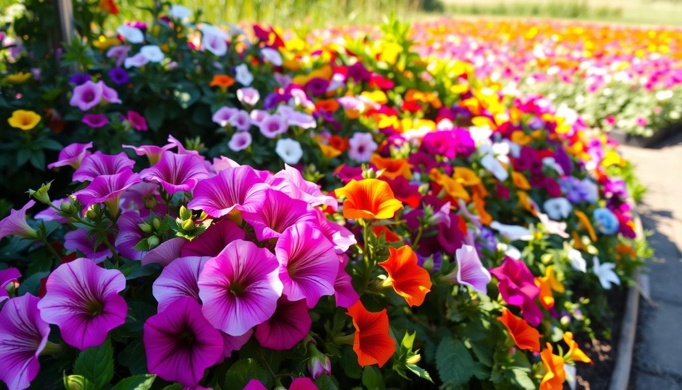 petunia varieties sunlight preferences