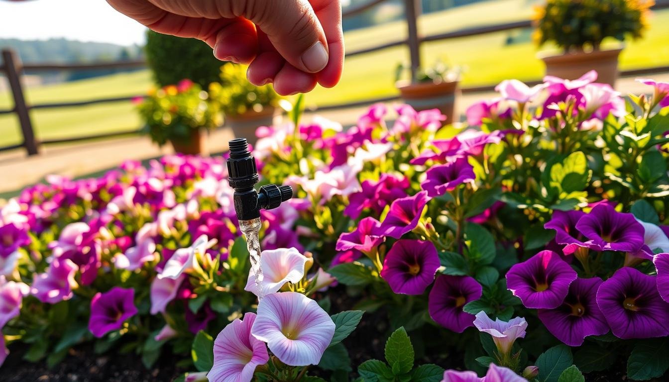 petunia water conservation