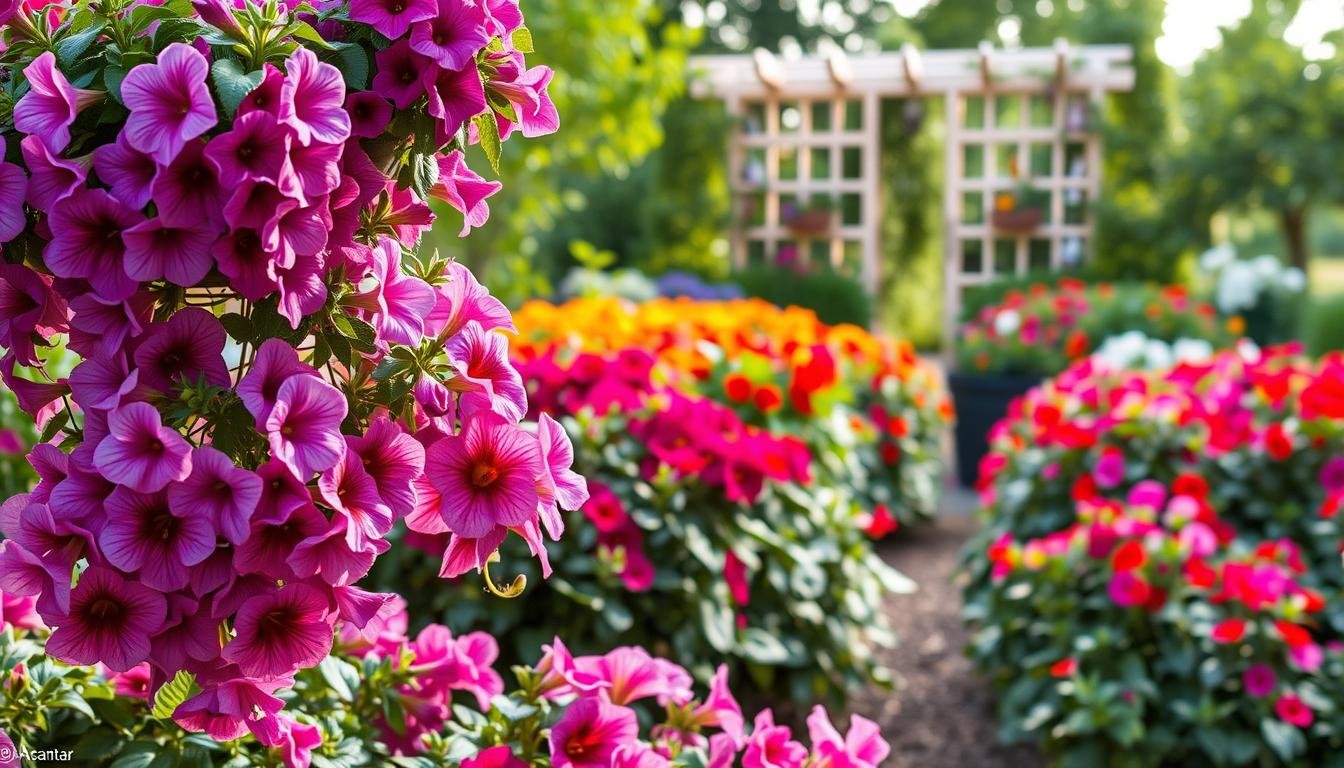seasonal petunia care