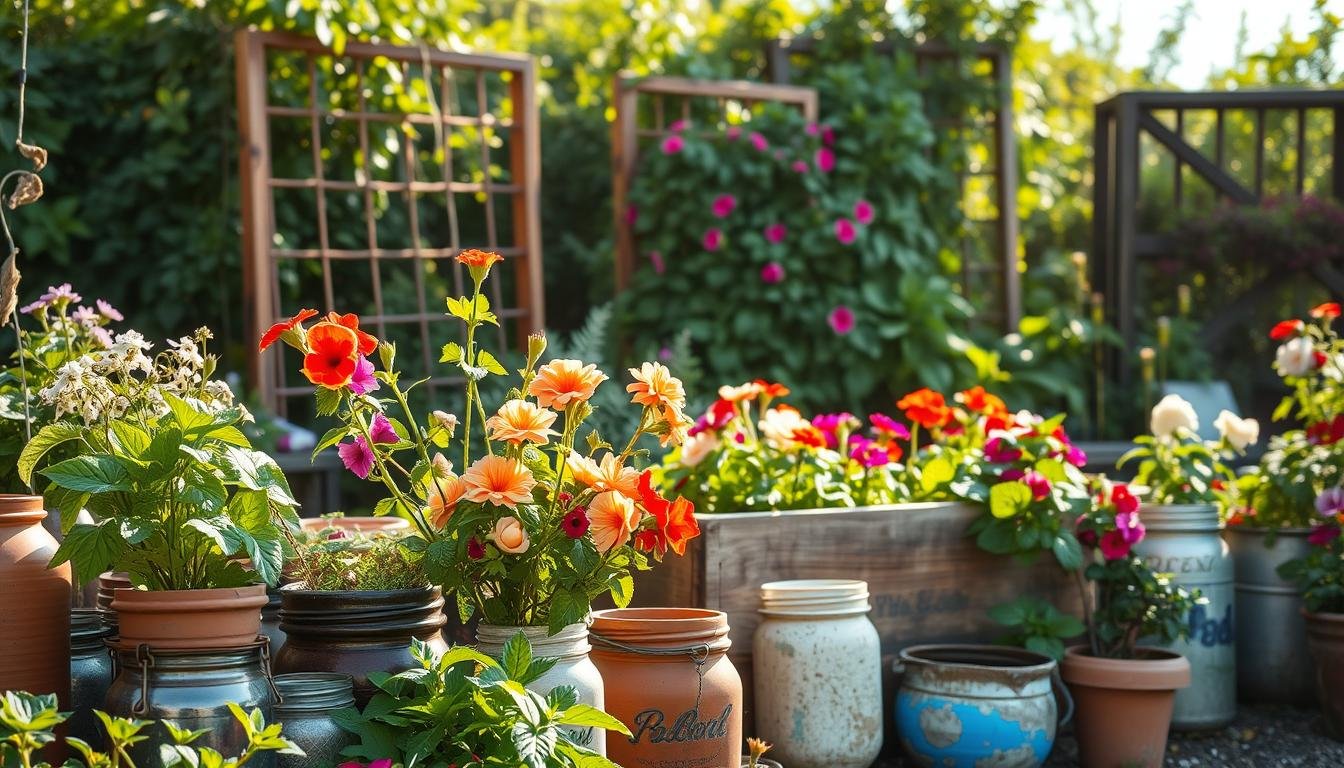 upcycling garden containers